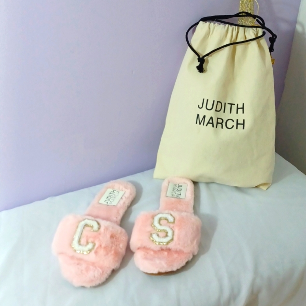 🆕️  JUDITH♥️ MARCH FUR SLIPPER.FOR FREE SZ 8